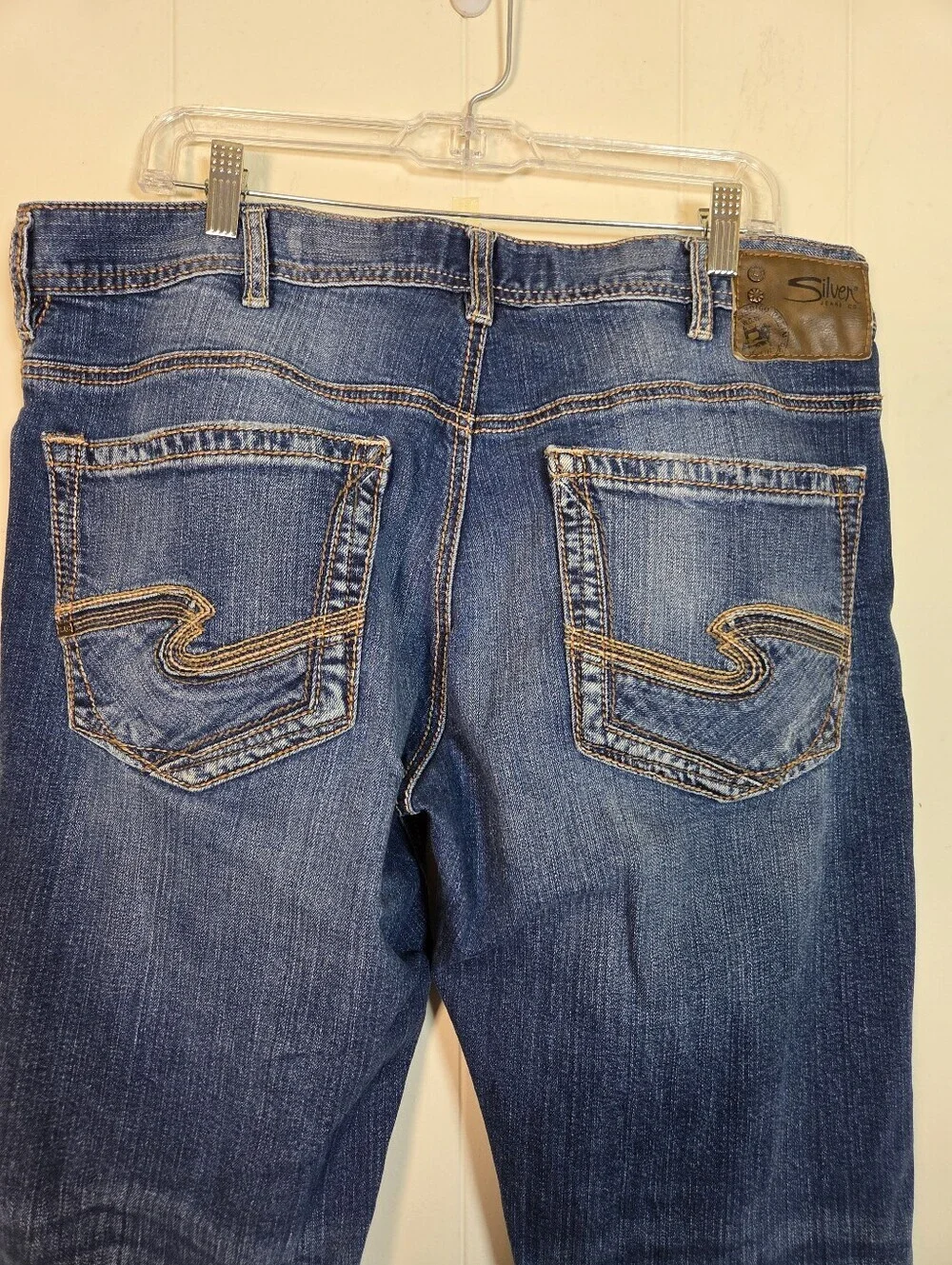 Silver Jeans Co Gordie EMC Selvedge Denim Jeans Size 36x36